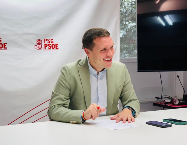 Bouza subraya que el PSOE «nunca va a mercadear» con el PP para «pervertir el resultado electoral» en Santiago
