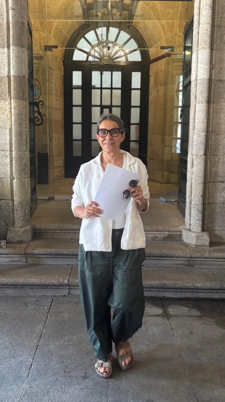 Mercedes Rosón descarta la posibilidad de gobernar con el PP en Santiago: «Jamás, jamás, jamás»