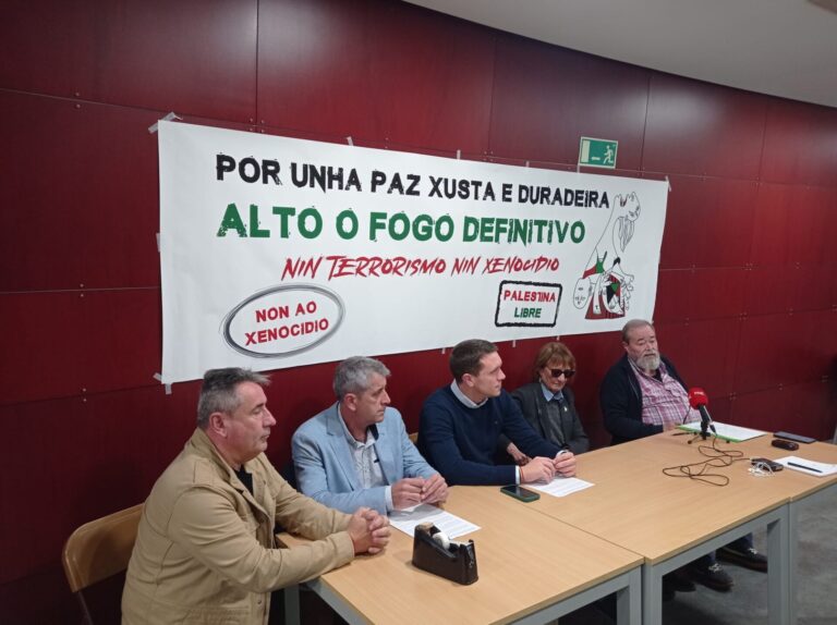 La plataforma PararLaGuerra.es convoca para este viernes actos en Galicia por una «paz duradera» en Gaza