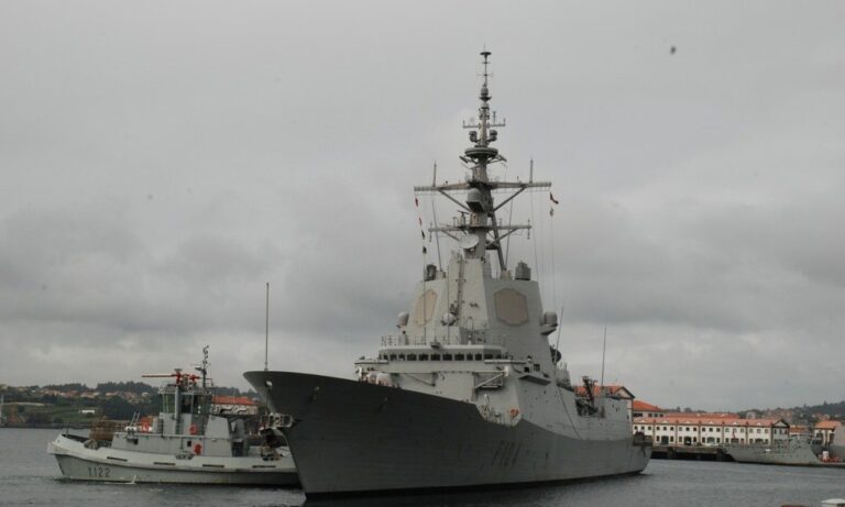 La fragata ‘Méndez Núñez’ regresa a Ferrol tras seis meses de operación por el Pacífico