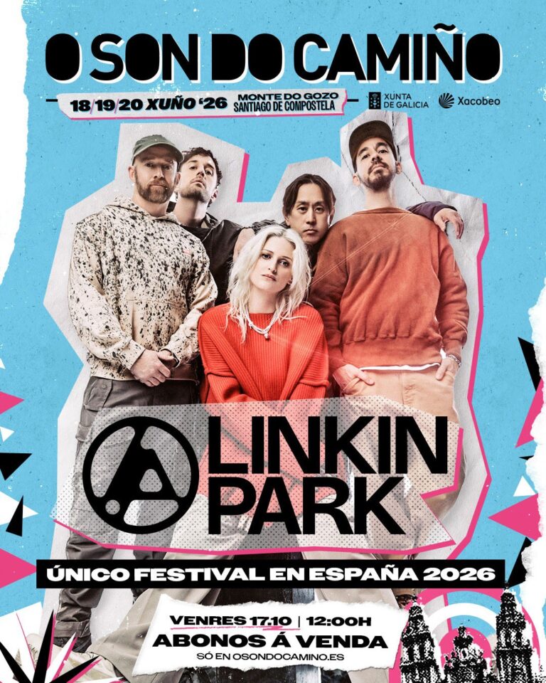 Linkin Park, segunda confirmación de O Son do Camiño 2026
