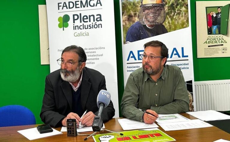 Fademga anuncia movilizaciones ante la «desidia» de la Xunta con el sector que cuida a personas con discapacidad