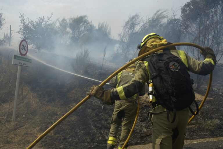 Detenido un hombre como responsable del incendio de Carballeda de Avia (Ourense) que arrasó 3.200 hectáreas