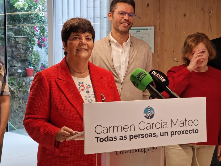 García Mateo espera ser la primera rectora de la UVigo para que la institución «pase de la improvisación a la solvencia»