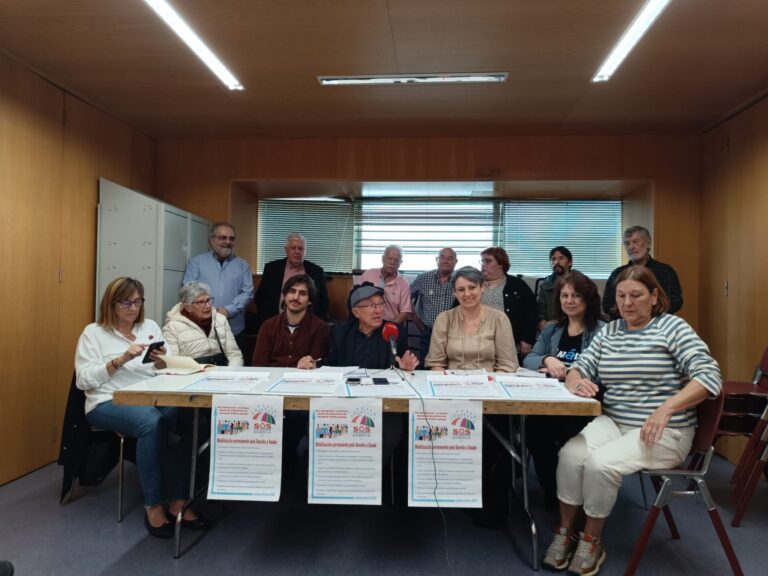 SOS Sanidade Pública llama a la «movilización permanente» ante la «lamentable» situación de la atención primaria