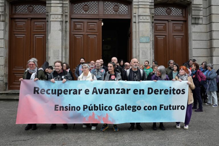 La Xunta cifra en un 12,9% el apoyo a la huelga de docentes en su segundo día