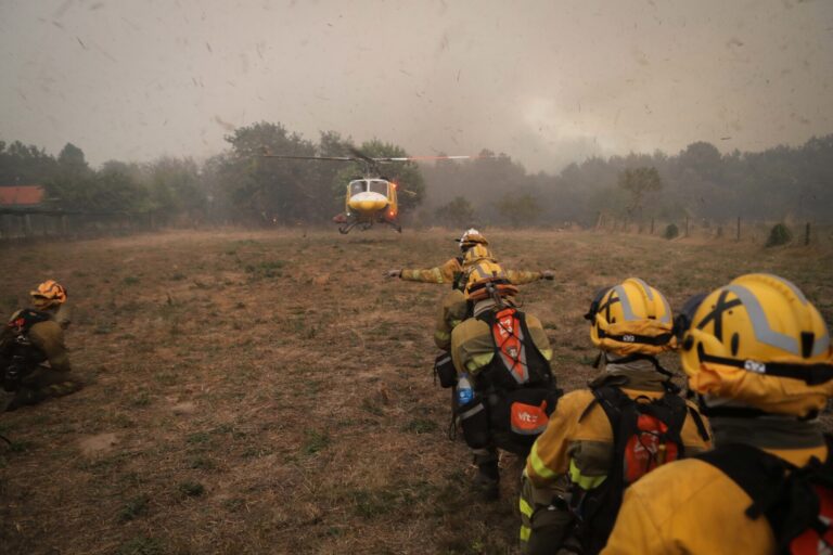 Rural.- Recibe el alta médica el único brigadista que continuaba ingresado herido en los incendios de Ourense