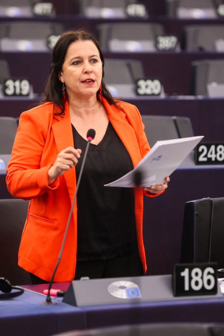 Ana Miranda (BNG) acusa al PP de «impedir» en Bruselas el debate sobre la presa de As Conchas, Altri y CRTVG