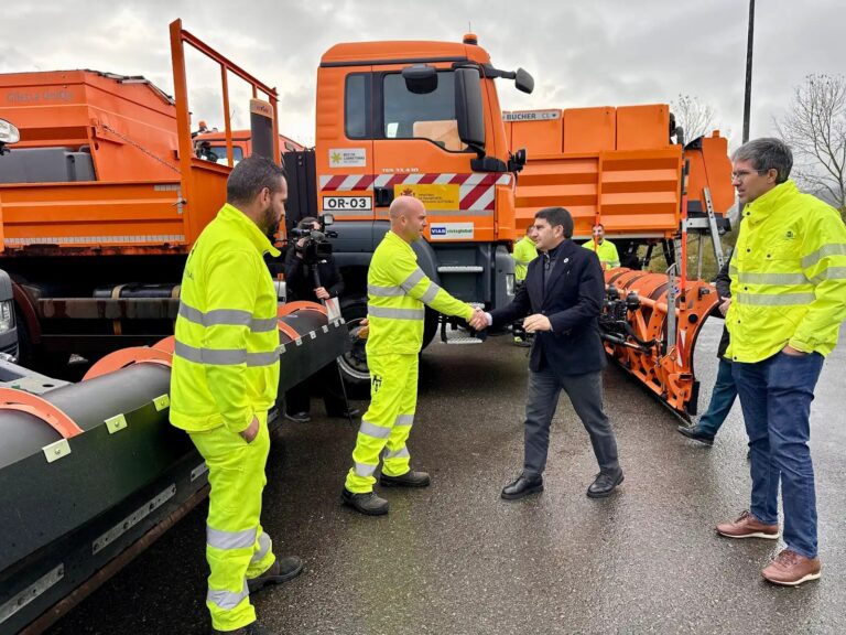 Blanco destaca el aumento de medios del Gobierno en la campaña de vialidad invernal para «asegurar la máxima seguridad»