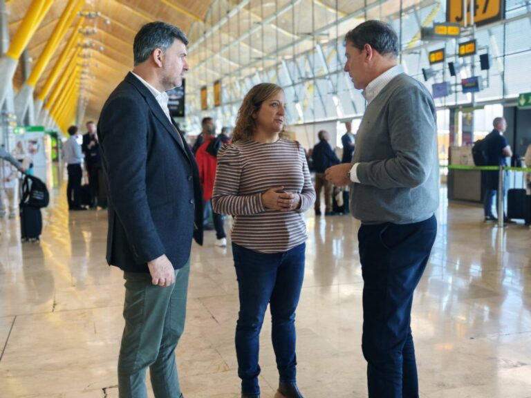 Besteiro (PSdeG) inicia un viaje a Bruselas para «reforzar las particularidades» de Galicia en el Marco Financiero 28-34