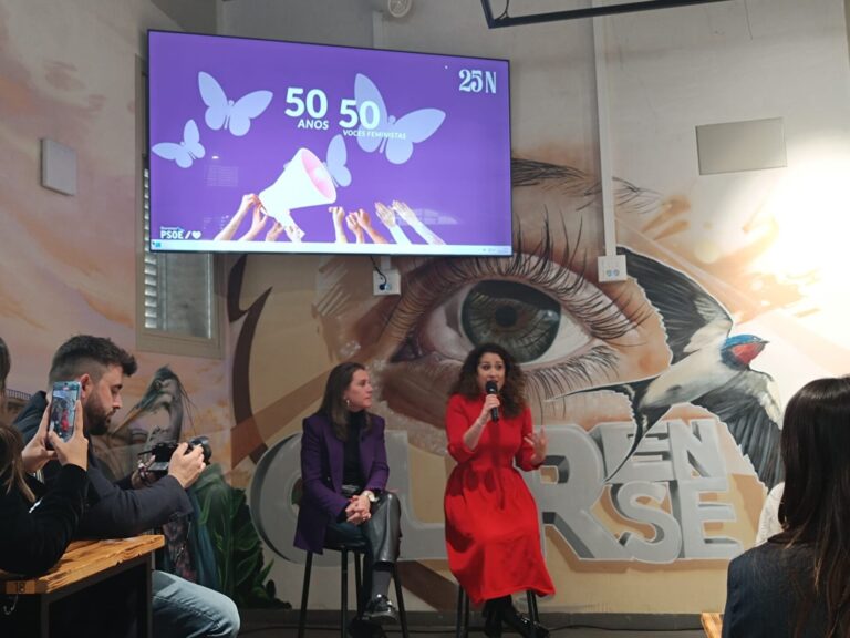 Enma López(PSOE) critica el discurso «peligroso» de la ultraderecha:»Hay que sacar pecho por la lucha de muchas mujeres»