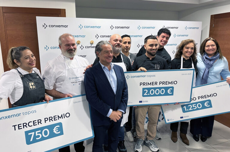 Pesca.- El restaurante Crudeza de Vigo, primer premio del concurso Conxemar Tapas 2025 con su ‘Ceviche Nikkei’