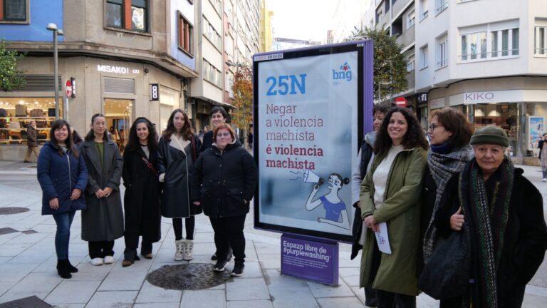 El BNG lanza una campaña por el 25N contra el «negacionismo activo o pasivo» de la violencia de machista