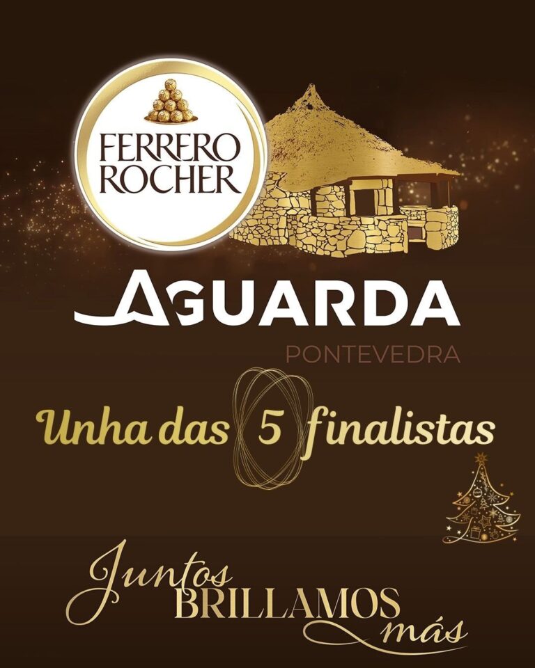 A Guarda es una de los cinco finalistas que opta a ganar la iluminación navideña de Ferrero Rocher