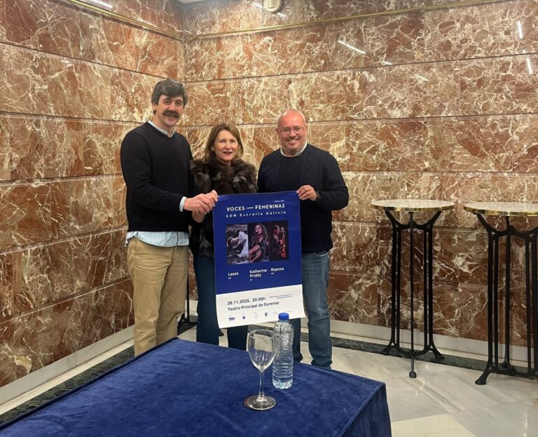 El Festival Voces Femininas trae a Ourense las actuaciones de Katherine Priddy, Raposa y Laaza este viernes