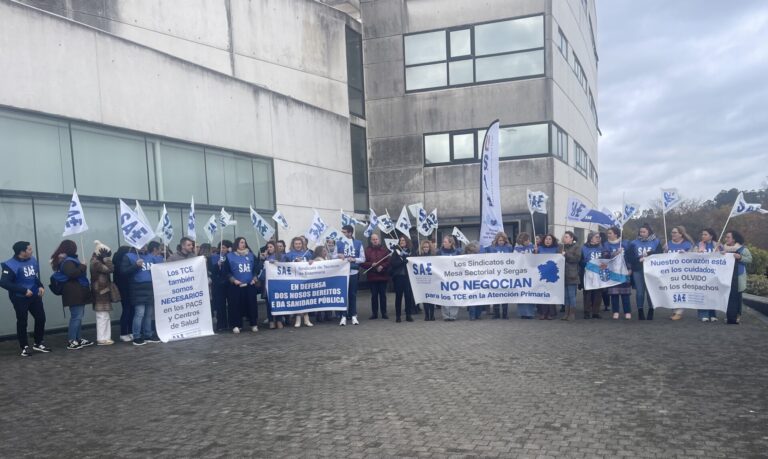 El SAE reclama a la Xunta una reunión para mejorar las condiciones de los técnicos de enfermería en Atención Primaria