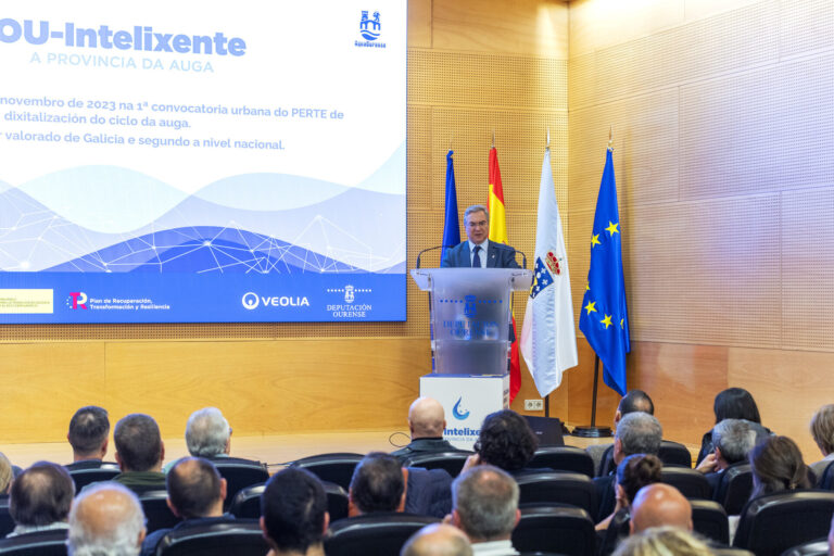 Menor destaca el carácter «innovador» de Ourense en la digitalización de la gestión del ciclo del agua en 79 municipios