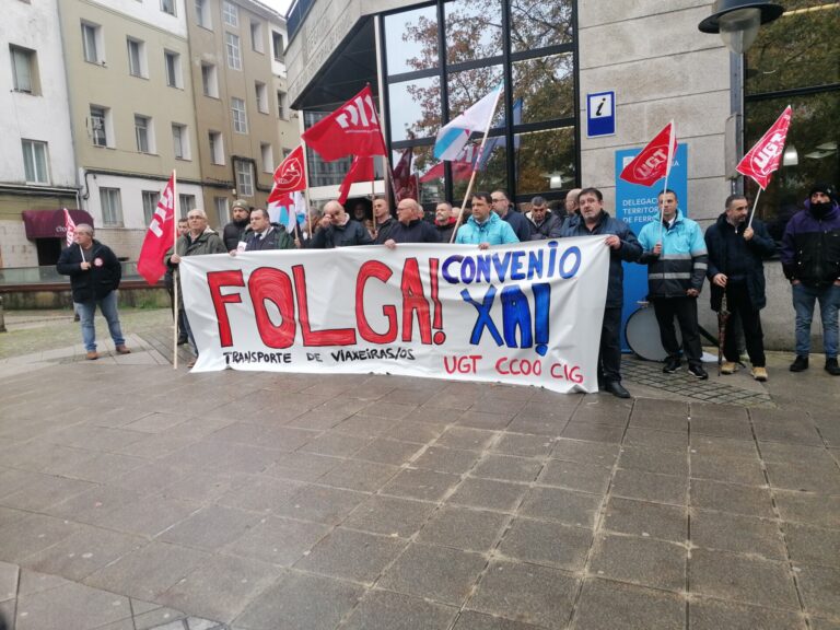 La huelga de transporte por carretera paraliza este viernes Ferrolterra, Eume y Ortegal sin registrar incidentes