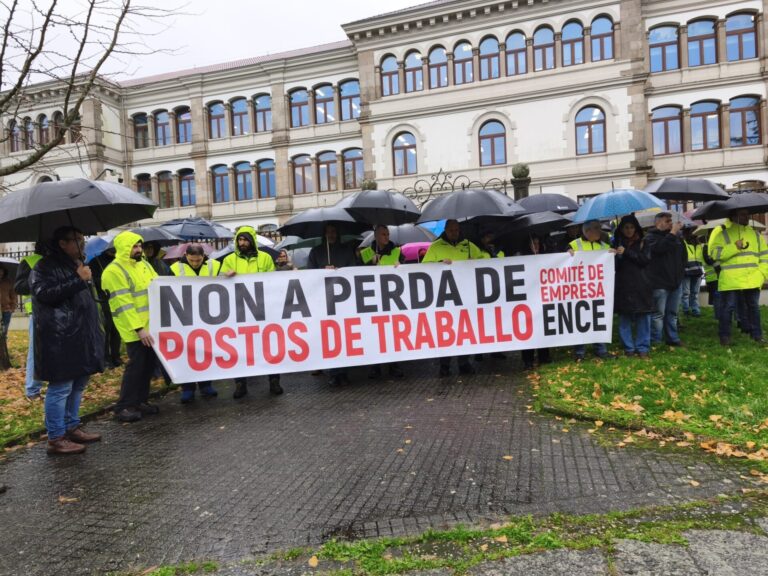 El comité de Ence critica que Rueda y Lorenzana no les reciben, sitúa en el 100% la huelga y avisa: «No sobra nadie»