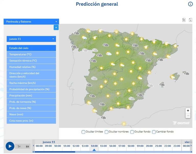 Niebla, lluvia y oleaje ponen en aviso a ocho provincias del norte peninsular, entre ellas Pontevedra y A Coruña