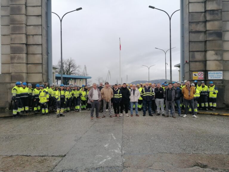 Los sindicatos de auxiliares de Navantia en la ría de Ferrol reclamarán una tabla salarial única y con subidas