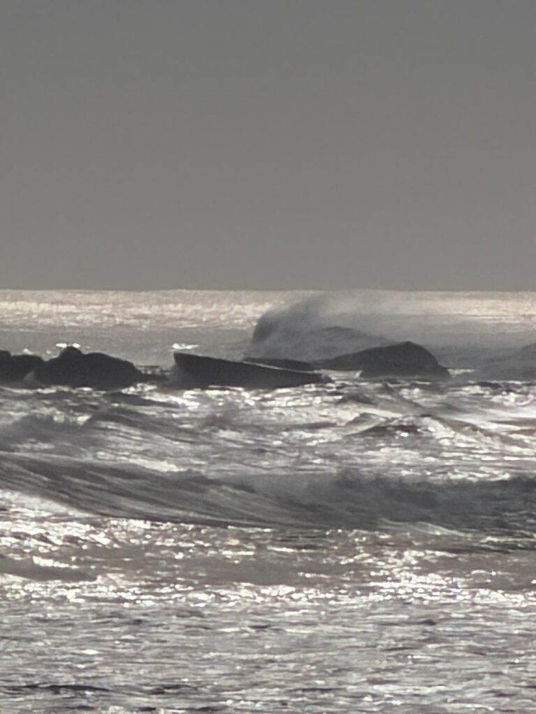 Continúa la búsqueda de tres tripulantes de un pesquero portugués que naufragó en la desembocadura del Miño