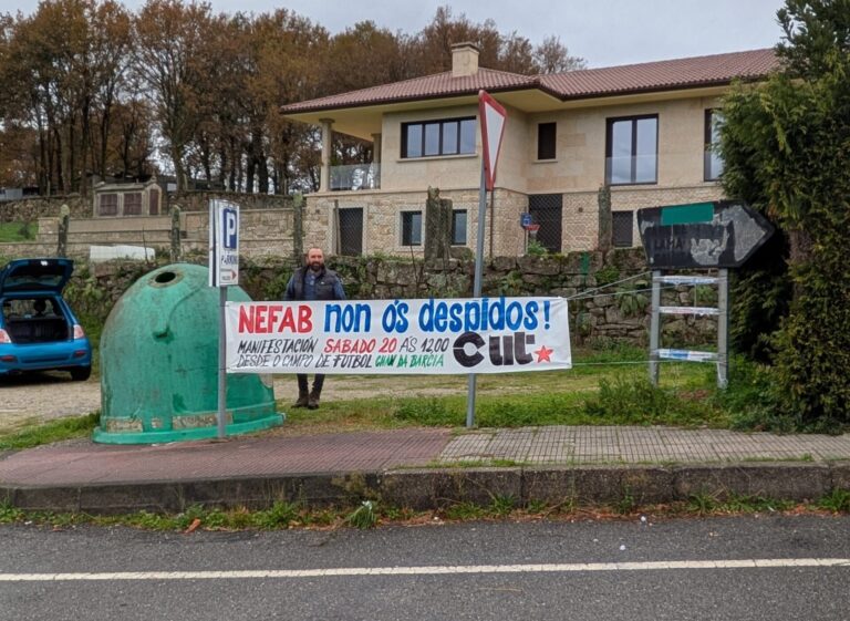 Denuncian despidos en una fábrica de embalajes de Ponte Caldelas y alertan del riesgo para la continuidad de la planta