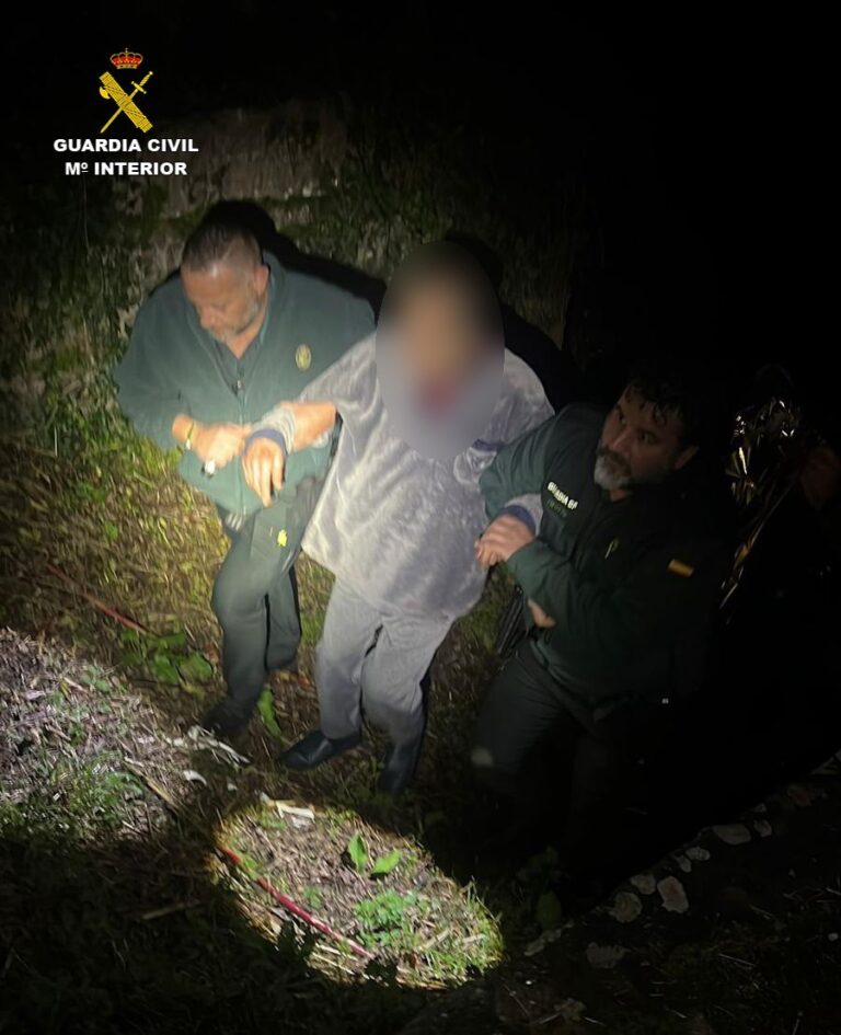 Localizado con síntomas de hipotermia un octogenario que había desaparecido en Pazos de Borbén (Pontevedra)