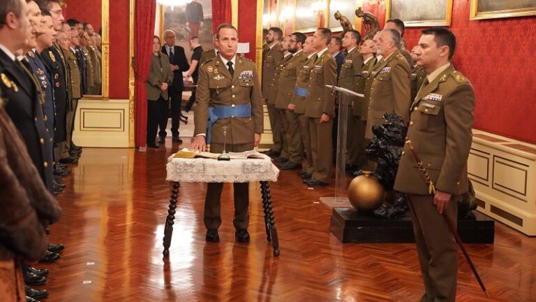 Alfonso Ignacio Jáudenes Sánchez, nuevo jefe del Estado Mayor del cuartel del Mando de Apoyo a la Maniobra de A Coruña