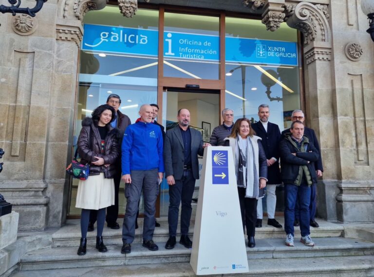 La Xunta urge a Vigo señalizar el Camino de Santiago tras acoger cerca de 90.000 peregrinos este año, un 20% más