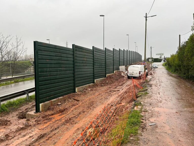 Un plan antirruido de Transportes actuará en una veintena de zonas de Galicia a lo largo de 20 kilómetros de carreteras