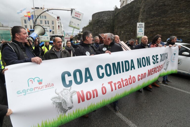 Agricultores y ganaderos se movilizan contra el acuerdo con Mercosur y para exigir un «comercio justo»