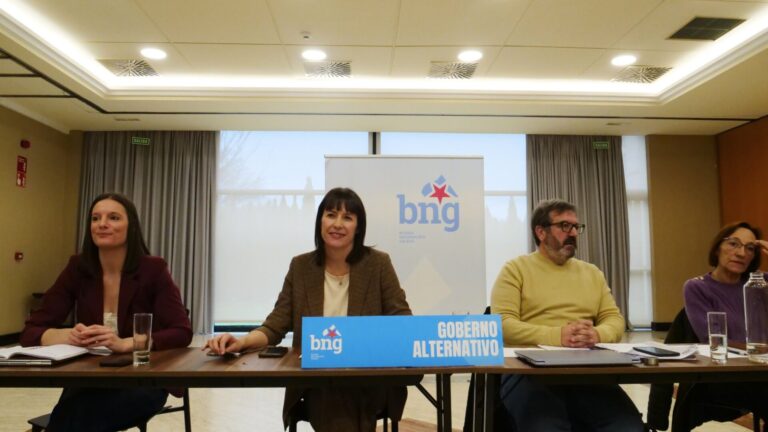 Pontón avala el apoyo del BNG en la Diputación de Lugo y acusa al PP de querer «usar a víctimas de violencia machista»