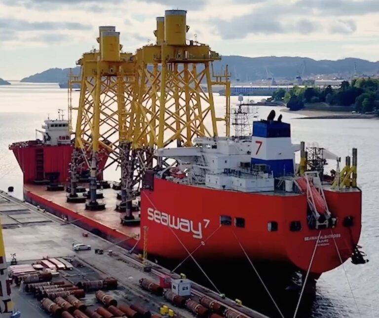 Navantia y Windar alcanzan en Fene (A Coruña) las 200 ‘jackets’ construidas