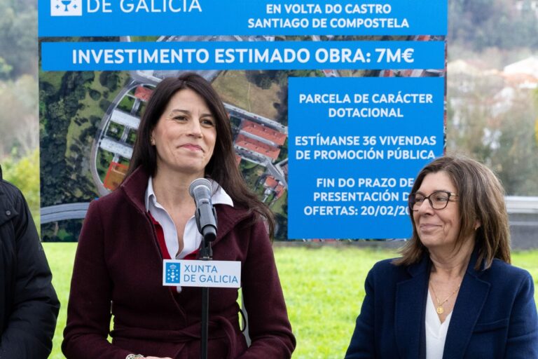 Allegue afirma que la Xunta lleva «ya dos años» a la espera de que Raxoi ceda parcelas vacías para vivienda pública