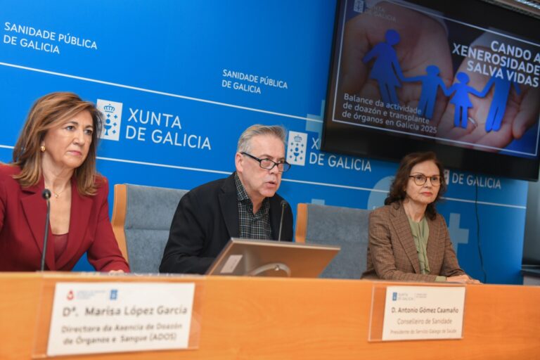 Galicia vuelve a batir récord de trasplantes en 2025: 429 operaciones y 143 donantes permitieron salvar una vida al día