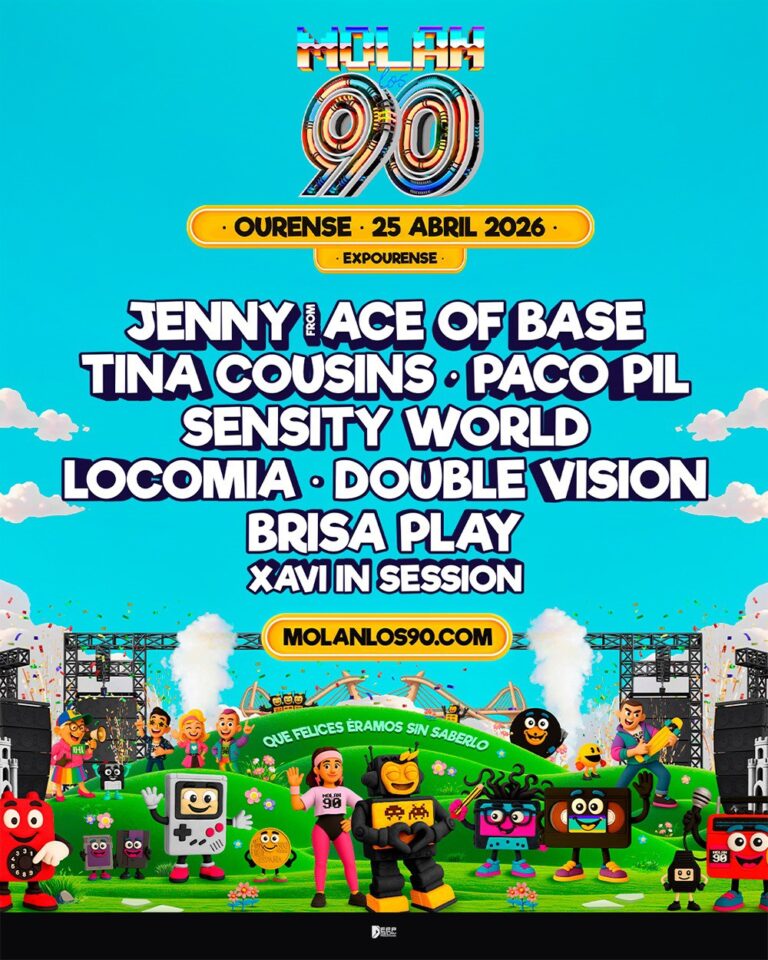 Ourense recibirá el 25 de abril un festival de música con artistas de los 90