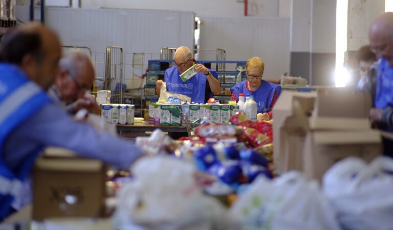 Banco de Alimentos de Vigo repartió 1,3 millones de kilos de comida en 2025, subiendo un 6% el número de beneficiarios