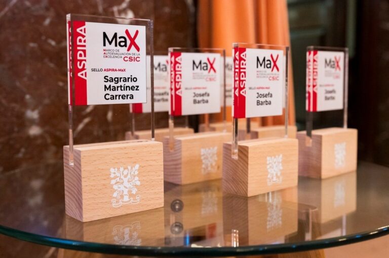 Premiados dos centros gallegos del CSIC con el sello ASPIRA-MaX y optan a una dotación de hasta 300.000 euros