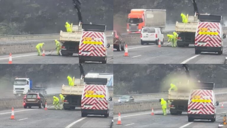 CCOO reclama, tras el accidente de la A-8, detener el mantenimiento en carreteras hasta que se garantice «seguridad»