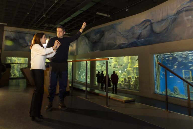 El Acuario de A Coruña celebra talleres y charlas divulgativas en la VIII Feria de Ciencia Isabel Zendal