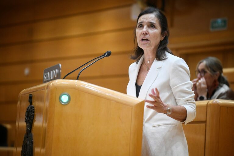El PP elige a Pilar Rojo como presidenta de la Comisión de Exteriores del Senado en sustitución de Landaluce