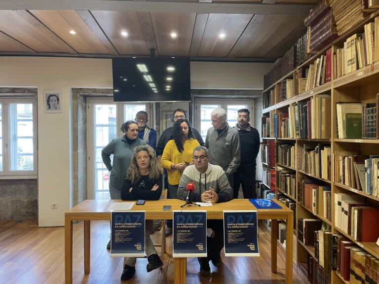 Convocan movilizaciones en Galicia contra la «militarización» de la sociedad y la «escalada belicista»