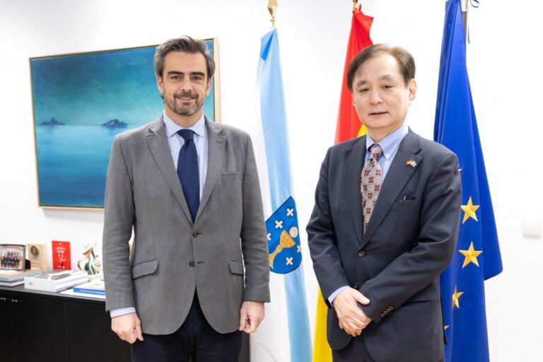 La Xunta analiza con el embajador de Japón las relaciones económicas entre Galicia y el país asiático