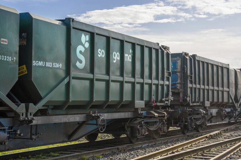 Temporal.- Sogama reorganiza el transporte de residuos ante la suspensión de la conexión ferroviaria con Vigo