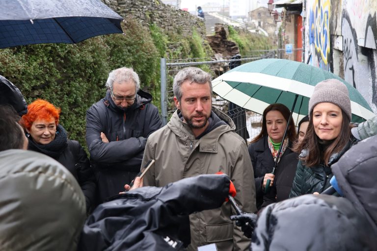 El BNG ve «prioritarios» los trabajos de reparación de la muralla de Lugo y reclama que se cumpla con el Plan Director