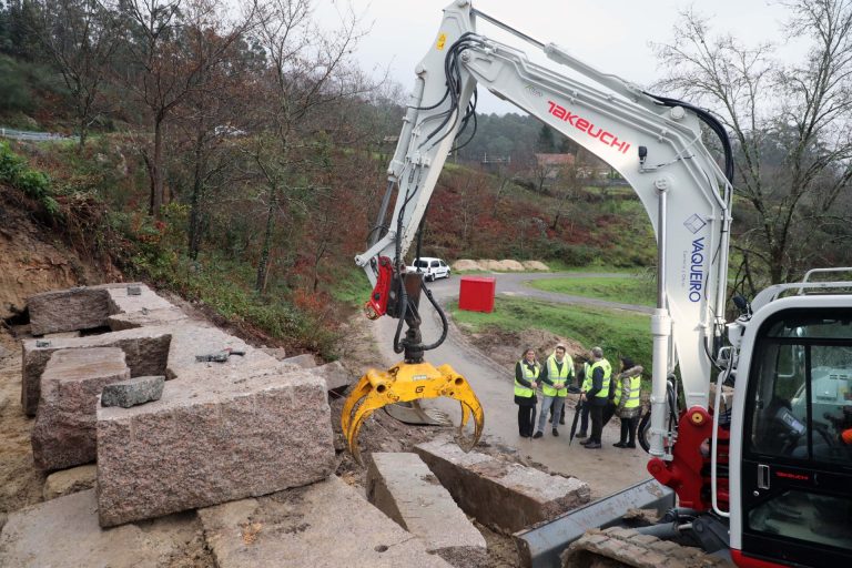 Temporal.- Las lluvias dejan más de 260 incidencias en vías provinciales de Pontevedra
