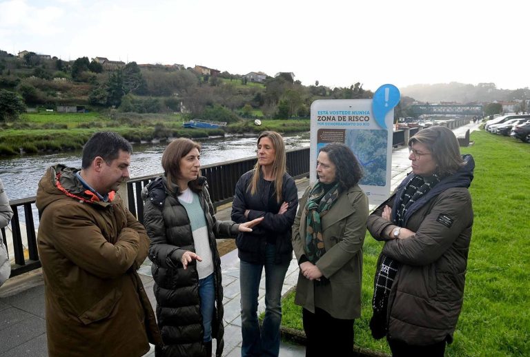 Unos 600 paneles informativos de la Xunta alertarán de los peligros en áreas de riesgo de inundación de 41 ayuntamientos