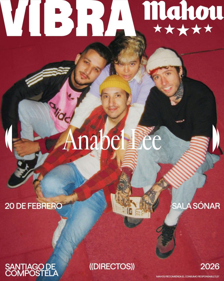 Anabel Lee y Niños Bravos inauguran los Directos Vibra Mahou en Galicia