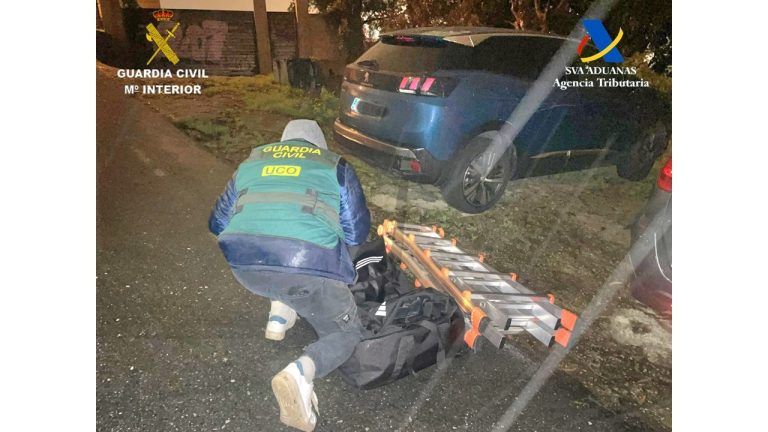 Dos detenidos tras intentar introducir más de 80 kilos de cocaína procedentes de Ecuador al Puerto de Vigo